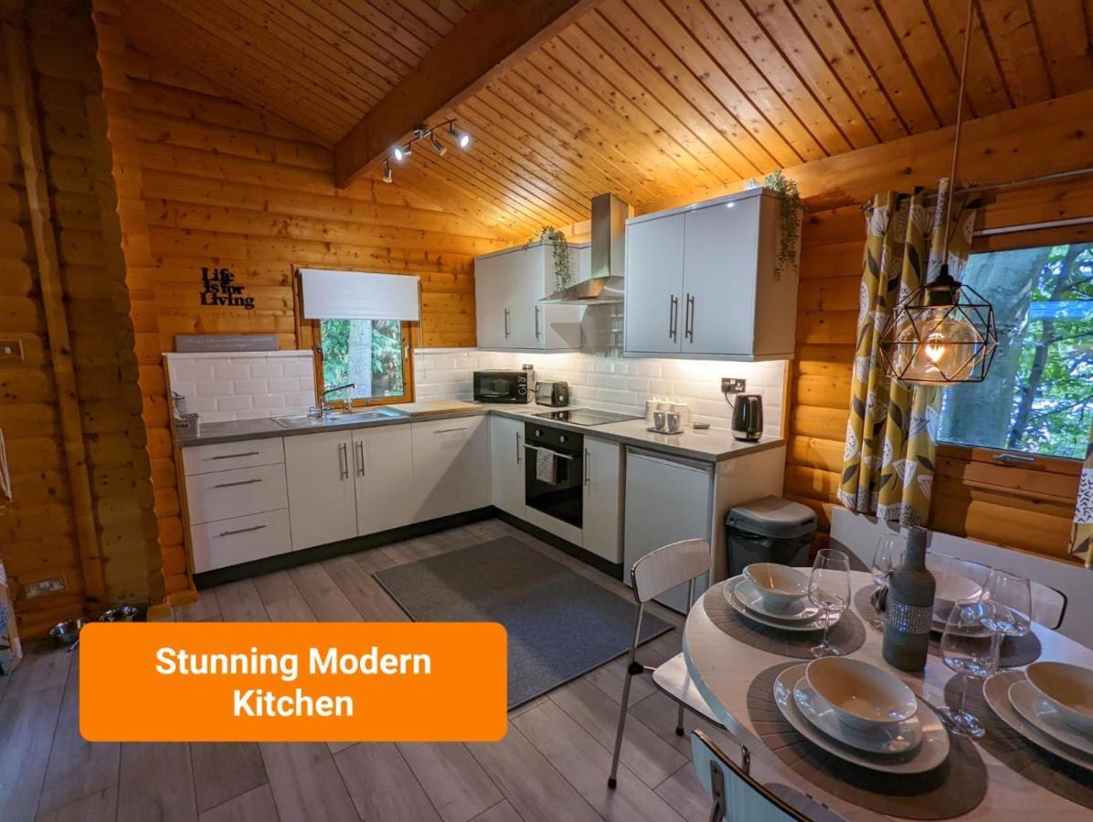 Pineshadow Lodge-Dog Friendly Kenwick Park Louth ラウス エクステリア 写真